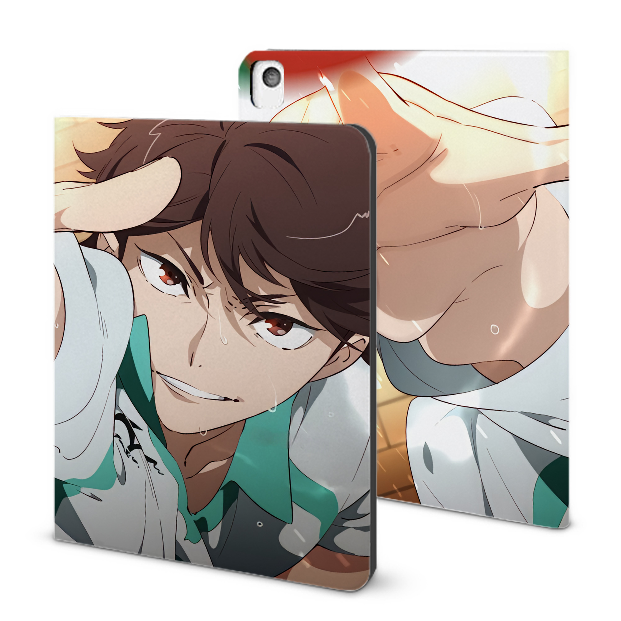 （画像用） ハイキュー!! Haikyu!! IPadケース ペンホルダー付き ブックスタイルデザイン